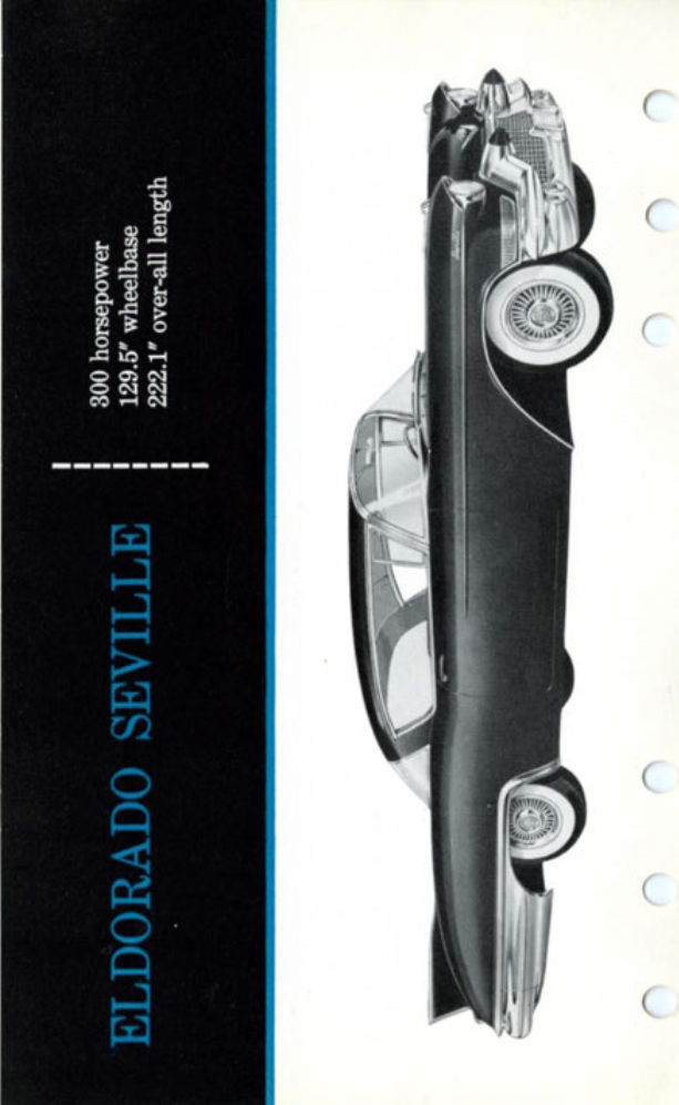 1957 Cadillac Salesmans Data Book Page 81